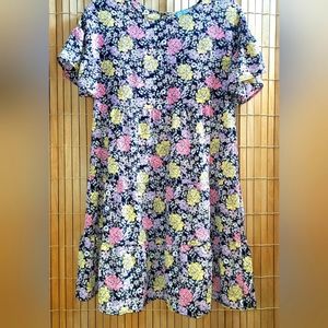 Women's Size Small Floral Print Dress